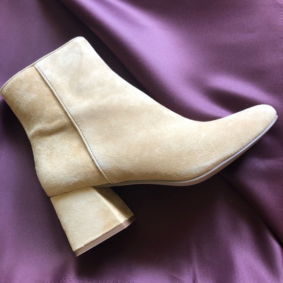 Shoes - Steve Madden Davist Bootie Camel Suede